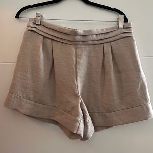 Beige Shorts